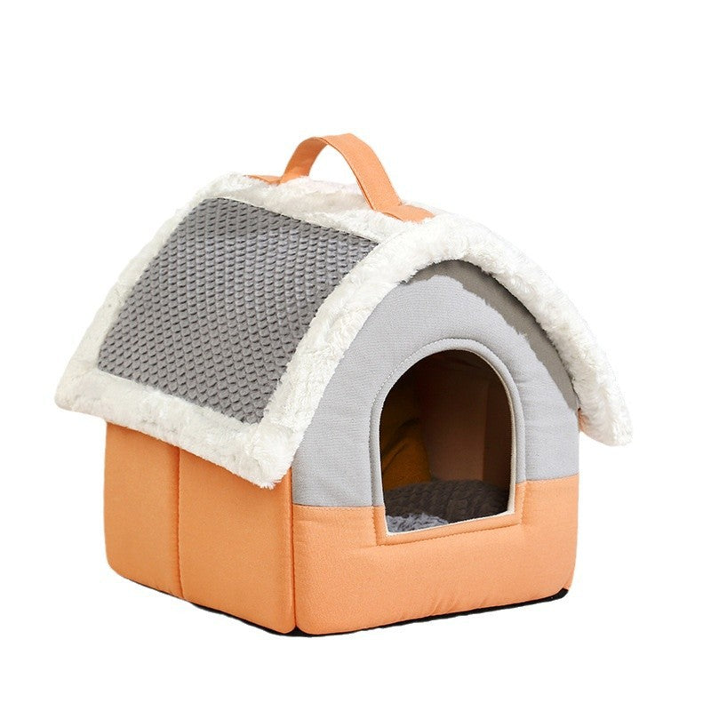 Foldable Dog House & Cat Bed Nest