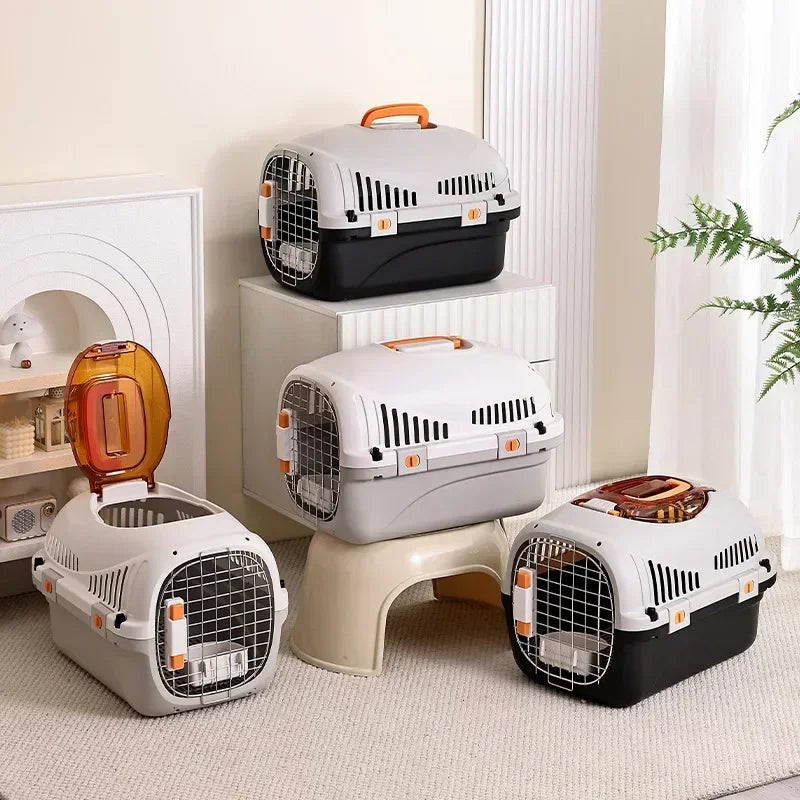 Portable Pet Cat Carrier Box