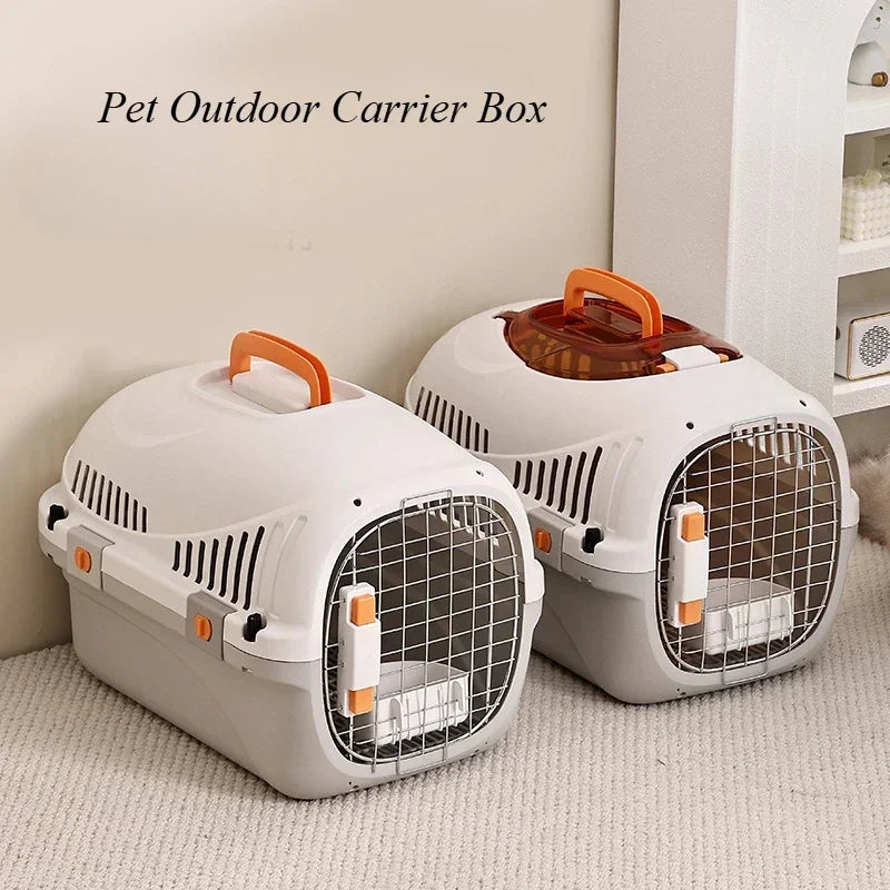 Portable Pet Cat Carrier Box