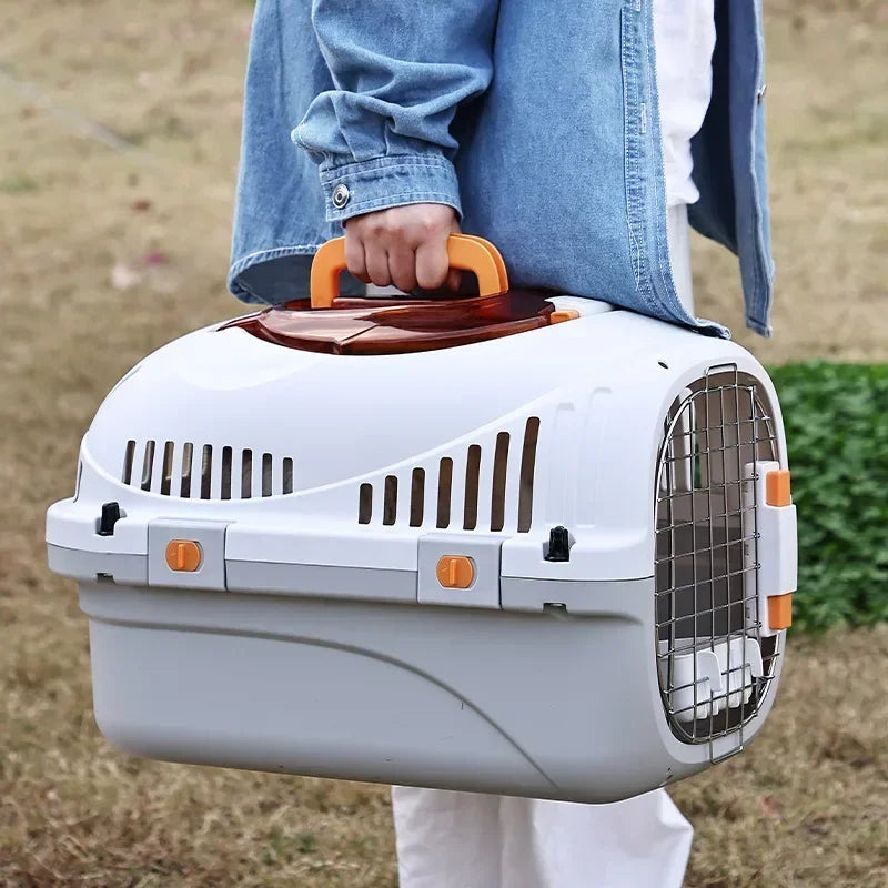 Portable Pet Cat Carrier Box