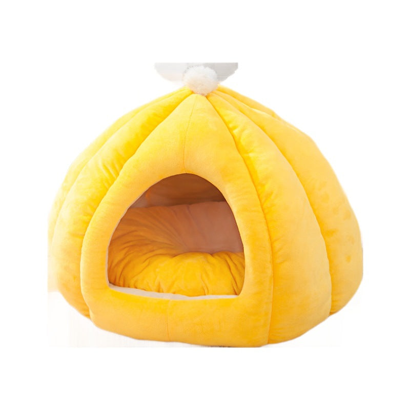 Cute Pumpkin Kennel with High Elastic PP Cotton